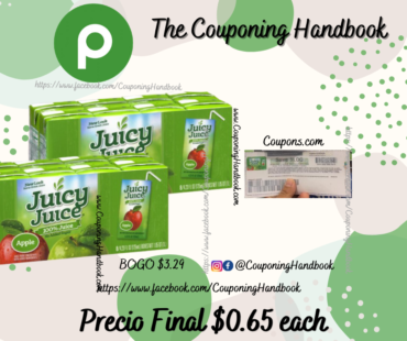 Juicy Juice en Publix por $0.65