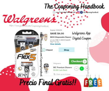 Bic Disposable Razors Free Walgreens