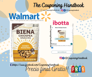 Biena Chickpea Snacks Free