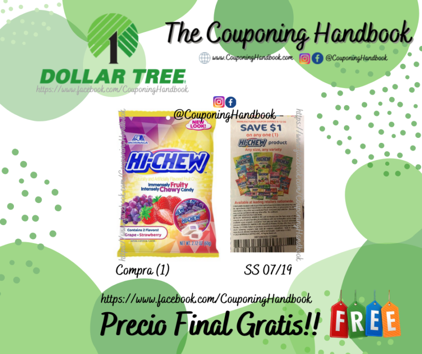 Hi-Chew Free en Dollar Tree