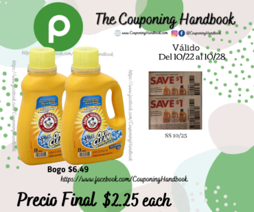 Arm & Hammer Liquid detergent $2.25 en Publix