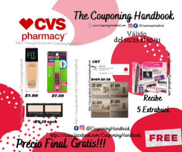 Productos Maybelline Free en CVS