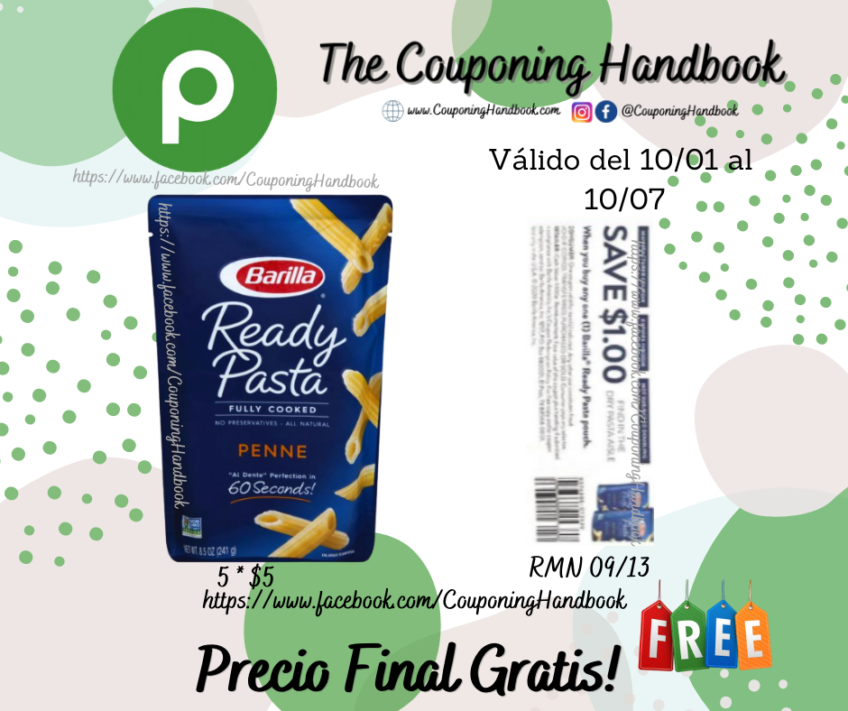 Barilla Ready Pasta Free en Publix