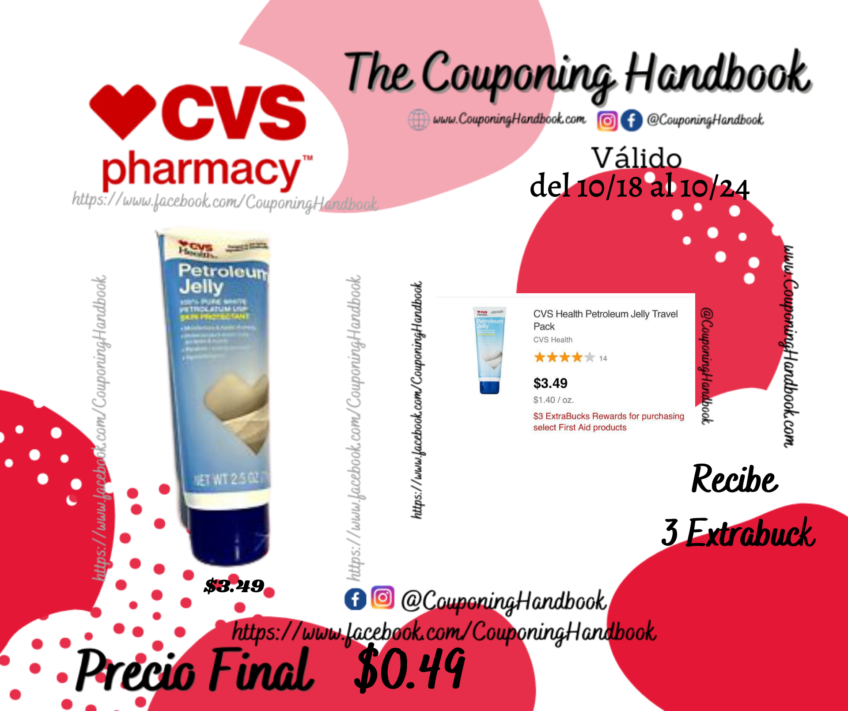 CVS Health Petroleum Jelly a $0.49