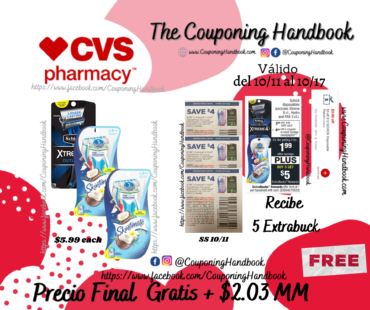 Shick Disposables Free en CVS