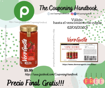 Pasta Barilla Vero Gusto Gratis en Publix