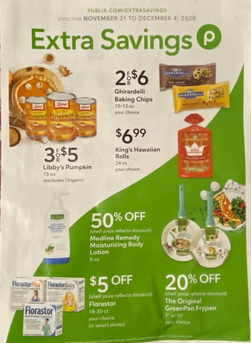 Publix Extra Savings