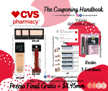 Productos Maybelline Gratis en CVS