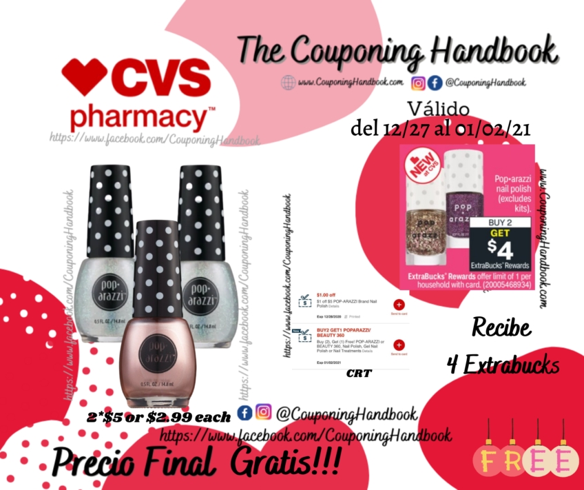 Pop-arazzi Nail Polish Gratis