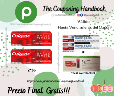 Colgate Optic White Stain Fighter Toothpaste Gratis!!!