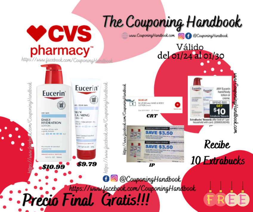 Productos Eucerin Completamente Gratis!!!