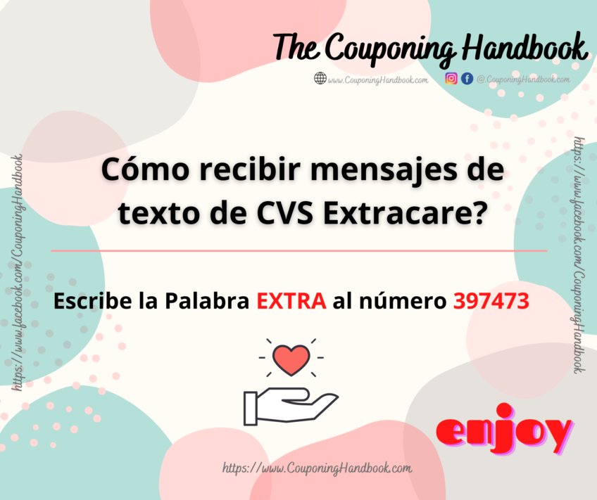 Cómo recibir mensajes de texto de CVS Extracare?