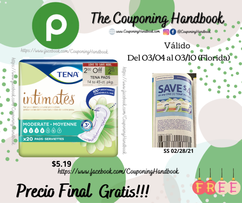 Tena Pads Gratis