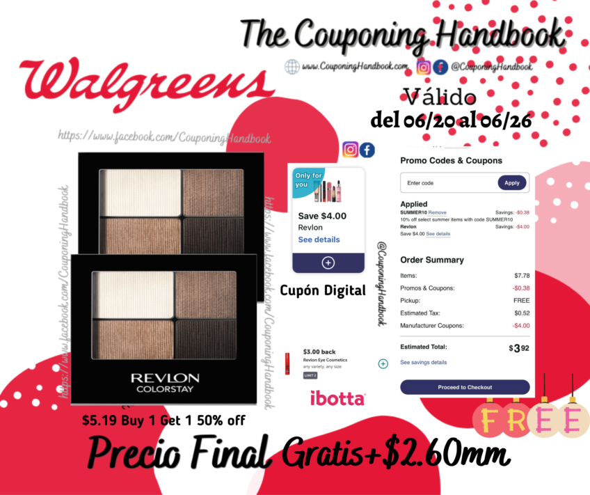 Revlon ColorStay Eye Shadow Gratis