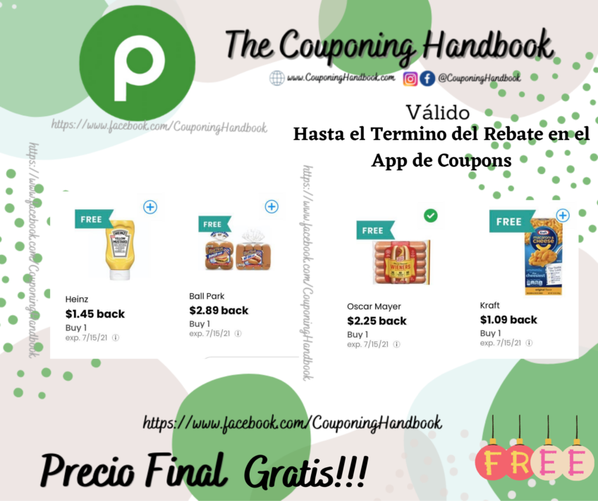 Productos Gratis en la App de Coupons