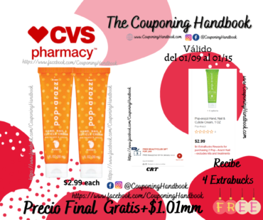 Pop-arazzi Hand, Nail & Cuticle Cream Gratis