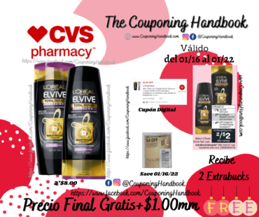 L’Oreal Paris Elvive Shampoo or Conditioner Gratis