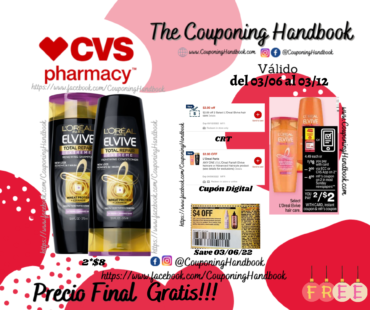 L’Oreal Paris Elvive Shampoo or Conditioner Gratis