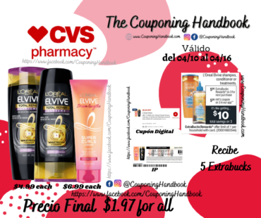 03 Productos L’oreal Elvive por $1.97