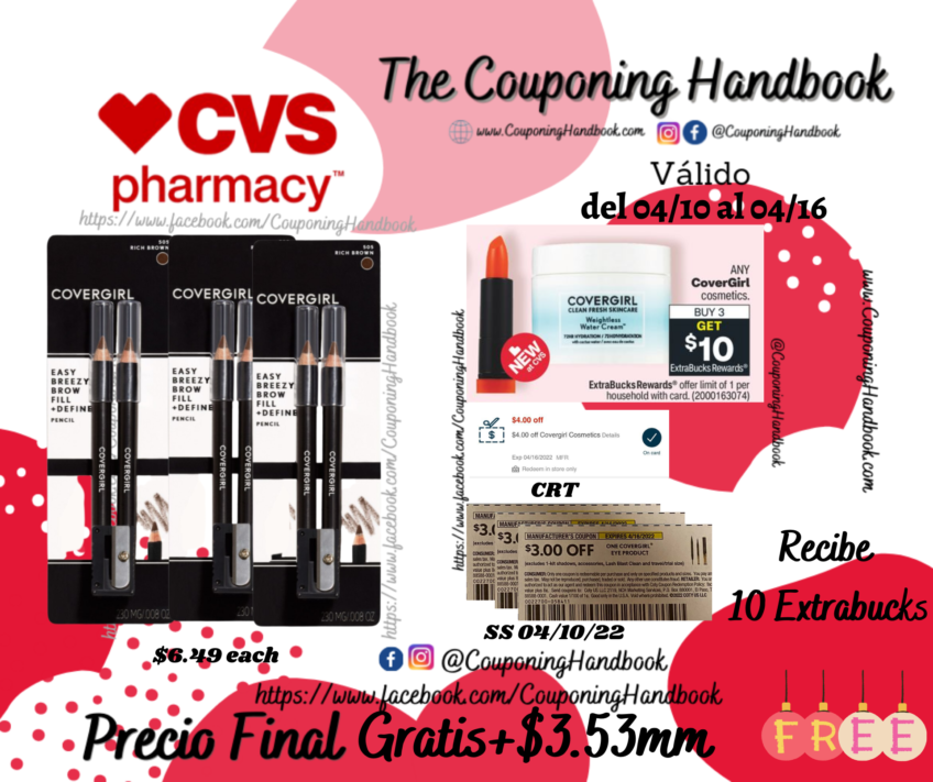 03 CoverGirl Brow & Eyemakers Eyeliner Gratis