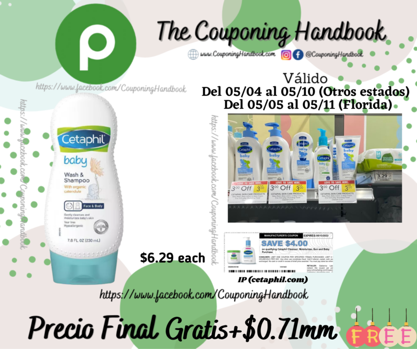 Cetaphil Baby Wash and Shampoo Gratis