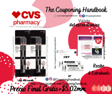 02 CoverGirl Brow & Eyemakers Eyeliner Gratis en CVS