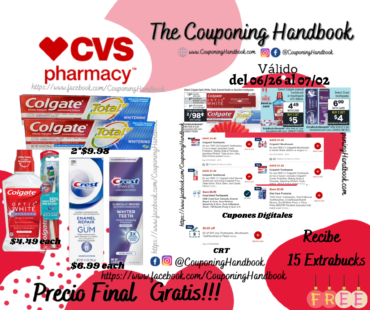 Productos de Cuidado Bucal Gratis en CVS