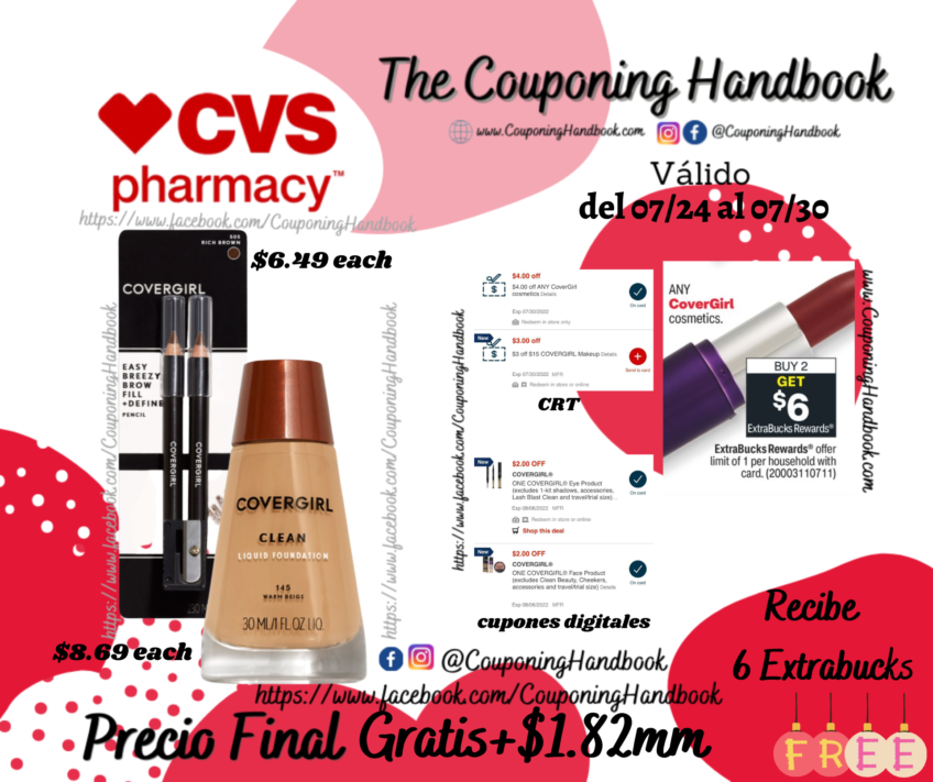 02 Productos covergirls Gratis!!!