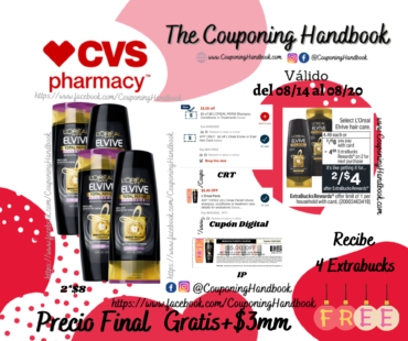 04 L’Oreal Paris Elvive Shampoo or Conditioner Gratis