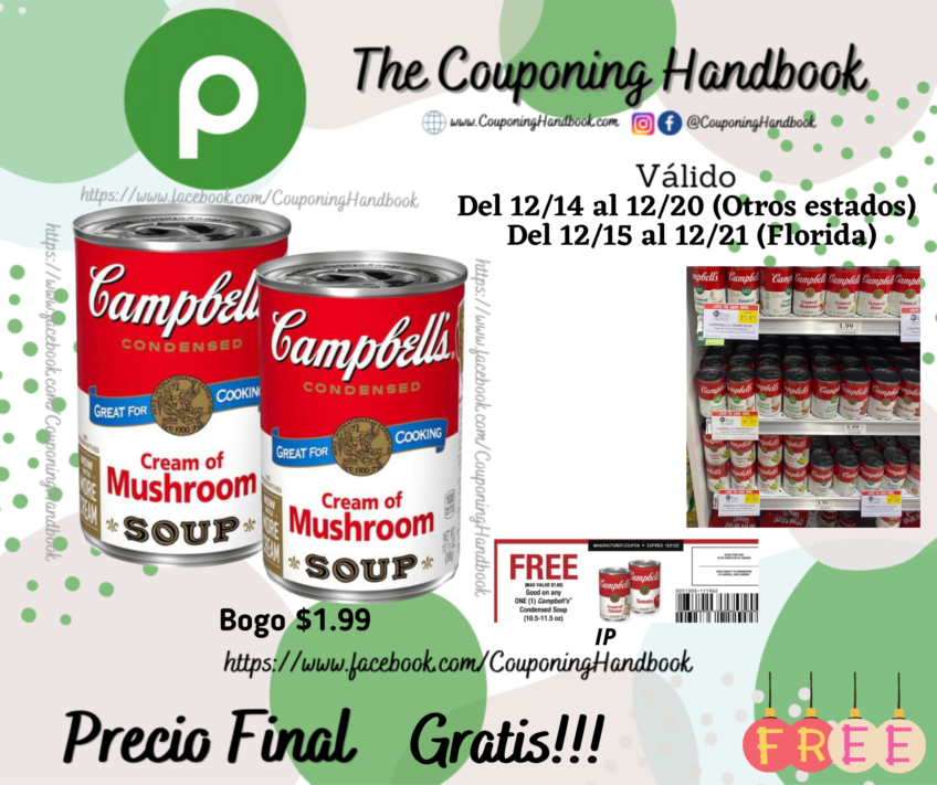 02 CAMPBELLS Condensed Soup Gratis