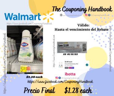 Clorox Disinfecting Mist, Disinfecting Refill, 16 Fluid Ounces a $1.28