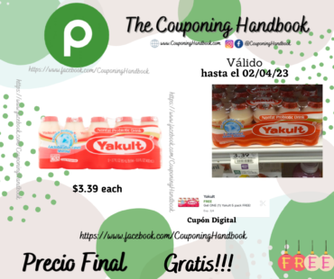 Yakult Nonfat Probiotic Drink Gratis