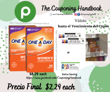 One A Day Women’s Multivitamins for Women a $2.29