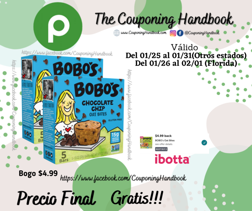 02 Bobo’s Chocolate Chip Oat Bites Gratis