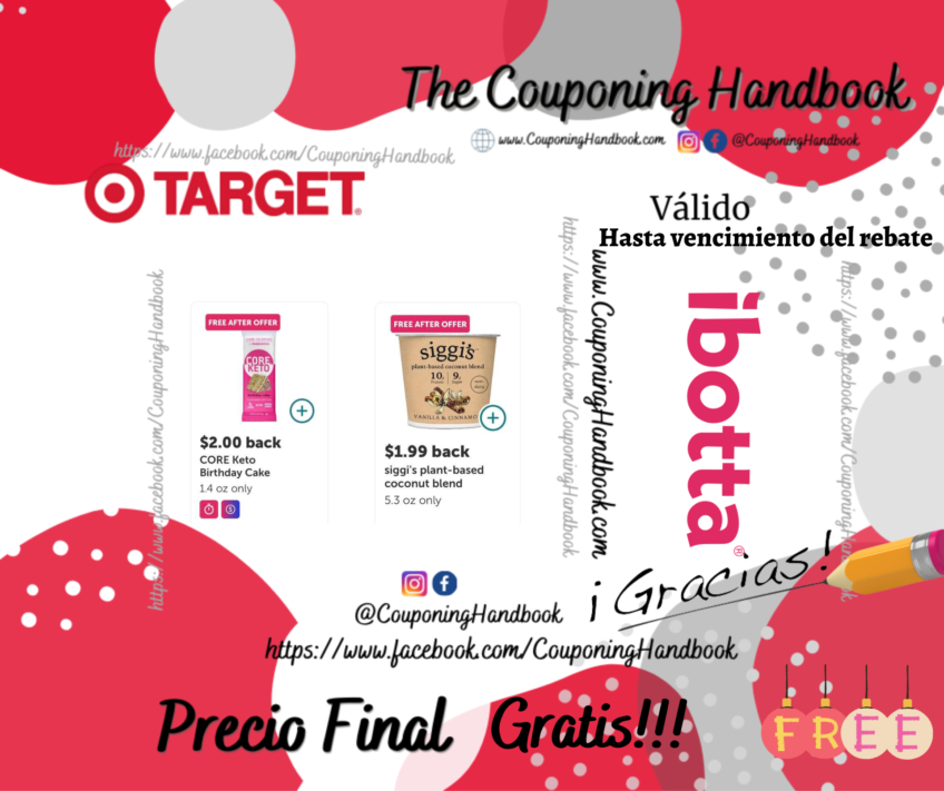 Productos Gratis en Target con Ibotta