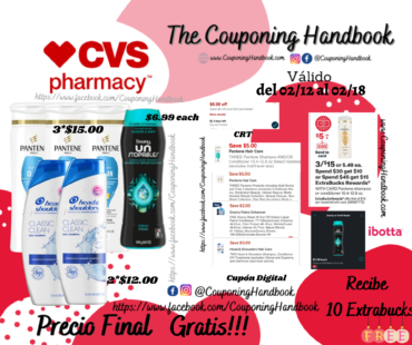 06 productos gratis en CVS