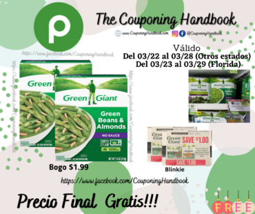 02 Green Giant Gratis en Publix