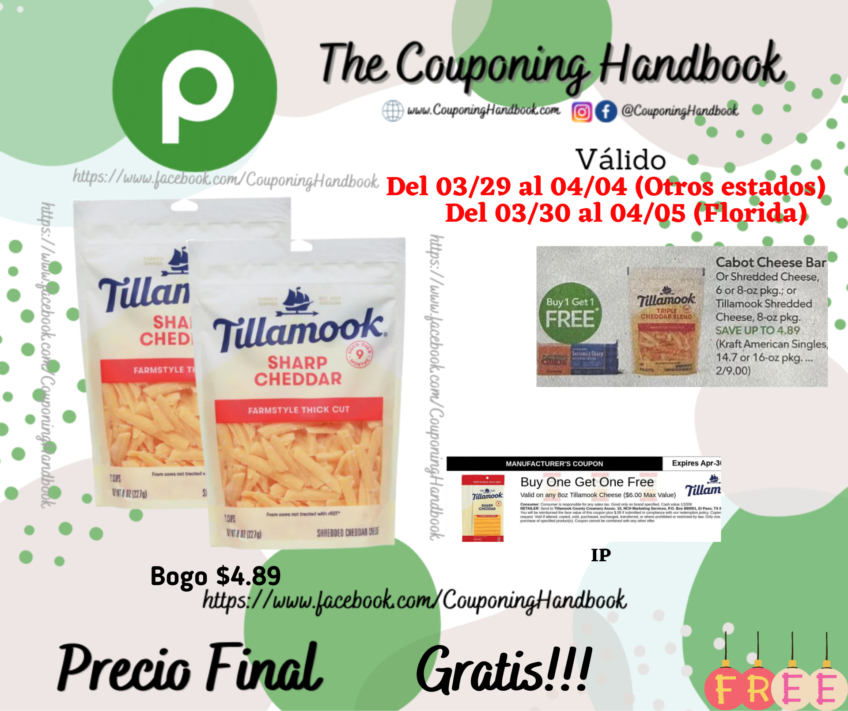 02 Tillamook Shredded Cheese Gratis