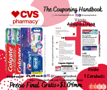 04 productos de Oral Care Gratis