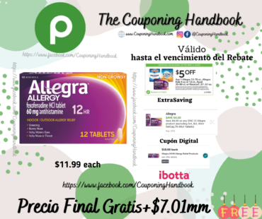 Allegra Allergy Relief, Indoor/Outdoor, 60 mg, Tablets Gratis