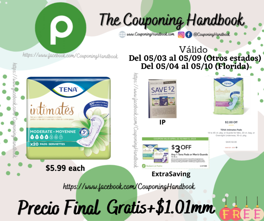 Tena Pads Gratis