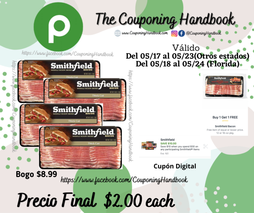 Smithfield Bacon, Thick Cut a $2.00