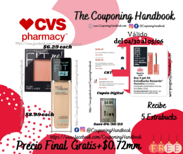 02 Productos Maybelline Gratis