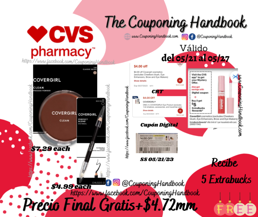 02 Productos de Covergirl Gratis