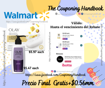 02 productos Olay Gratis