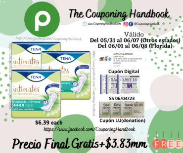 03 Tena Pads Gratis