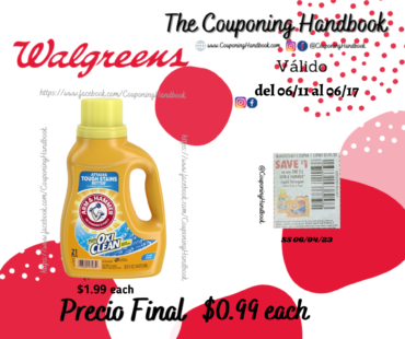 Arm & Hammer Plus OxiClean33.5fl oz a $0.99