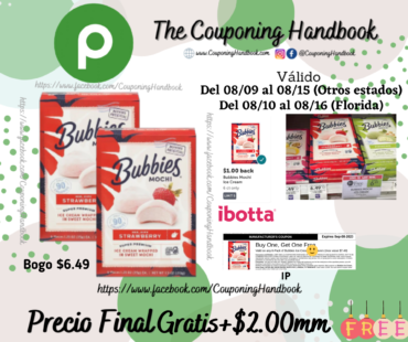 02 Bubbies Mochi Ice Cream Gratis y con ganancia