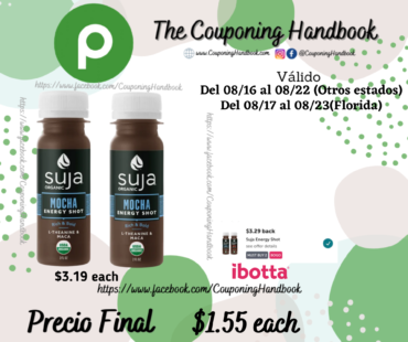 Suja Mocha Energy Shot a $1.55