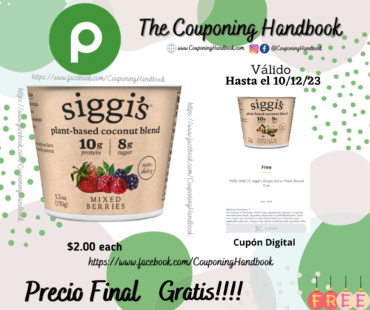 Siggi’s, Plant-Based, Mixed Berries Gratis